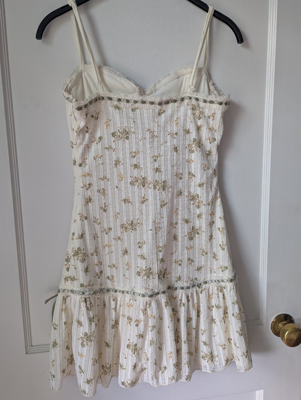 4 Hearts Sigrid Horn Milkmaid Cottagecore Coquette Girl Feminine Dress Small - Picture 5 of 11